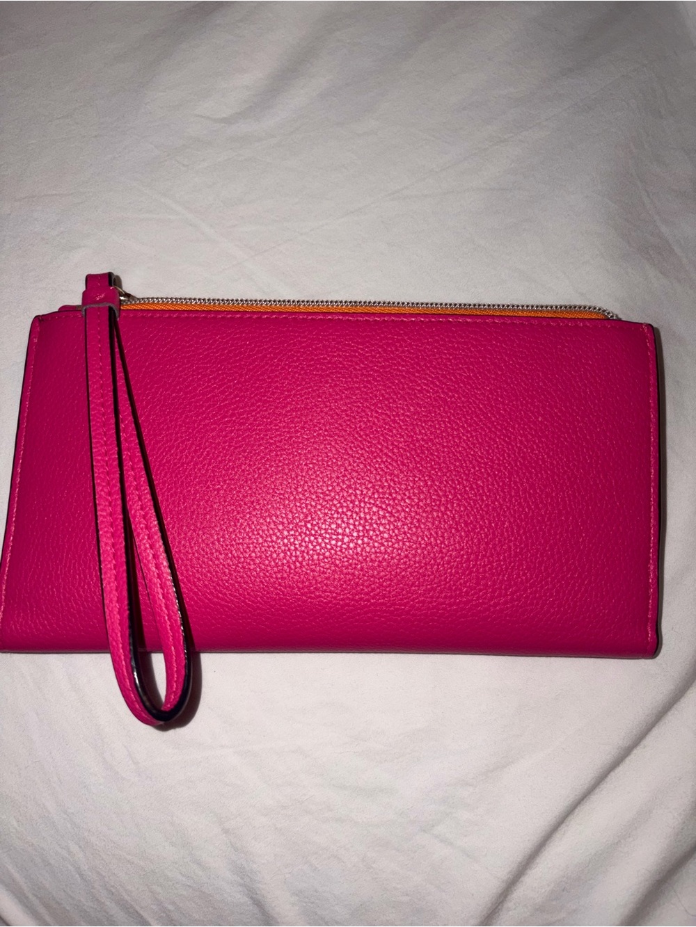 Victoria's Secret Bright Pink Wristlet Wallet - Picture 5 of 10